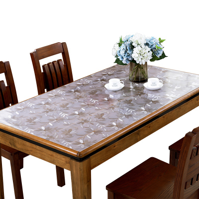 桌布防水防烫防油免洗pvc软塑料玻璃茶几垫透明厚餐桌垫保护膜面