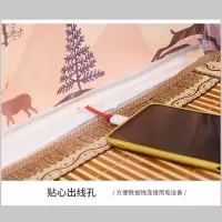 蚊帐免安装蒙古包家用1.8床双人床1.5m支架折叠1.0米儿童防摔纹账