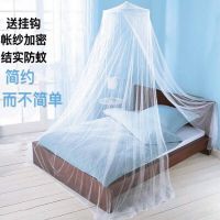 圆顶蚊帐家用学生宿舍上铺公主风1.5米1.8米特加密吊顶免安装蚊帐