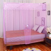 老式方顶蚊帐上下铺单门1.2m1.5米1.8双人床学生家用宿舍0.9m寝室