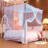 加密免安装单开门蚊帐公主风床家用宿舍学生单双人落地文帐1米8