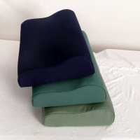 军绿色枕头枕套橄榄绿枕头枕芯海蓝枕消防枕头颈椎枕陆空枕头