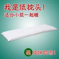 送枕套低枕头}双人枕头1.2米 软长枕芯1.5m 情侣长款枕头芯1.8床