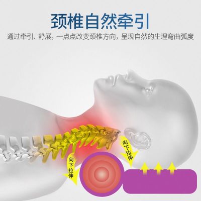 艾草颈椎枕头颈椎专用枕头成人护颈枕 枕芯枕套枕头套装