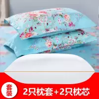 枕头枕芯一对装送枕套可水洗羽丝绒酒店立体枕头