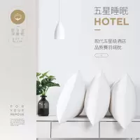 五星级酒店枕头成人护颈枕全棉家用枕芯单人一只装