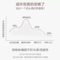 枕头一对酒店枕头芯可水洗家用枕头单人护颈成人枕芯