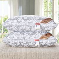 酒店立体枕头枕芯一对装成人学生护颈椎可水洗羽丝绒单人家用