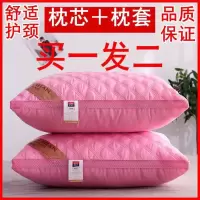 一对装家用枕头枕芯送枕套成人酒店婚庆宿舍双人可水洗护颈枕头芯