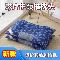 磁石成人家用颈椎枕学生枕头套装枕芯一对儿童枕头芯