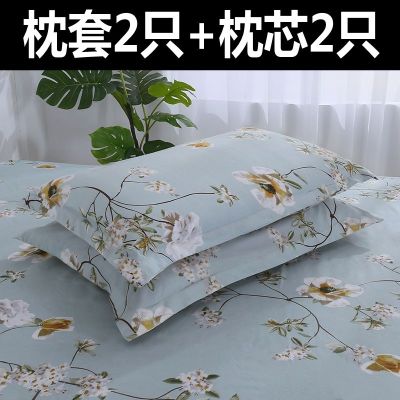 枕头枕芯一对装送枕套装枕头芯一只家用单人成人酒店学生宿舍