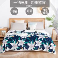 双层毛毯被子被套加厚冬季保暖珊瑚绒毯子午睡法兰绒薄款沙发盖毯