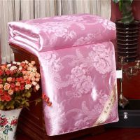 蚕丝被桑蚕丝春秋被空调被加厚冬被子母被婚庆大红被特价