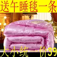 蚕丝被夏凉被空调被春秋被加厚保暖冬被单双人被子棉被芯