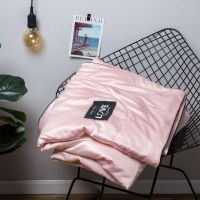 夏天可水洗天丝冰丝空调被夏凉被双人单人被芯纯色春秋夏季薄被子