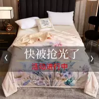 新款可水洗活性磨毛夏凉被单人学生宿舍薄被子夏季印花空调被