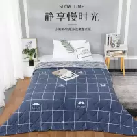亲肤空调被夏凉被单双人可机洗被子宿舍学生盖被春夏秋季被子薄款