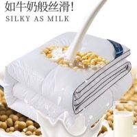 大豆纤维被子冬被加厚保暖单人夏凉被芯四季通用春秋丝棉被空调被