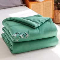 特价夏天薄荷驱蚊纯棉单人宿舍夏凉被空调被双人可机洗水洗被子芯