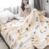 法莱绒毛毯 加厚法兰绒毯子冬季 珊瑚绒毯床单双人单人学生宿舍毯