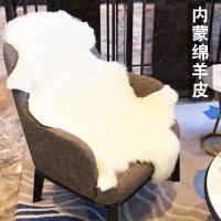 整张羊皮地毯客厅皮毛一体沙发垫羊皮坐垫毯子褥子飘窗垫羊毛垫子