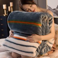 加厚双层拉舍尔毛毯盖毯冬天珊瑚绒毯子床单毛绒毯被子冬