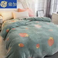 珊瑚绒毯子冬季加厚保暖法兰绒毛毯单人宿舍学生垫床单小被子
