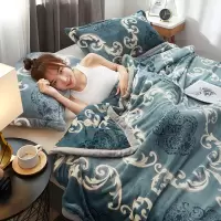 珊瑚绒毯子冬季法兰绒毛毯盖毯加厚单人床单单件学生宿舍被子春秋