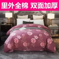 纯棉加厚被套单件磨毛冬季全棉被罩200x230单双人180x220x240