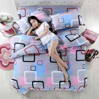 春夏学生宿舍两件套1.5米单人被罩床上用品2件套1.8/2.0m被套床单