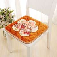 加厚防滑沙发垫春秋椅垫毛绒餐椅垫春秋新款电脑学生教师办公坐垫