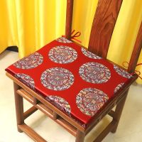 红木椅子垫中式实木沙发坐垫餐椅圈椅太师椅茶桌凳子垫防滑可