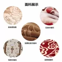 加厚红木实木沙发海绵坐垫老式单人木椅毛绒椅垫折叠防滑拆洗冬季
