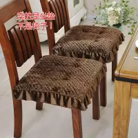 冬季防滑坐垫加厚毛绒欧式餐椅垫学生办公室垫