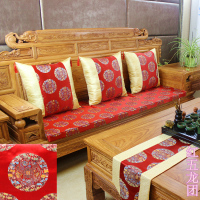 高密度海绵中式红木沙发坐垫实木沙发防滑垫