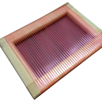 实木胶管坐垫服装厂坐垫员工座垫电子厂散热车间制衣厂网格坐垫