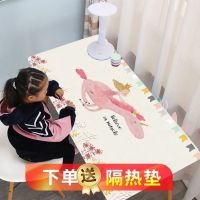 卡通桌布防水防油免洗pvc塑料软玻璃长方桌电脑写字台学生书桌垫