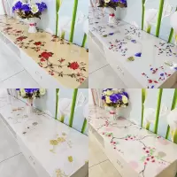 pvc软玻璃电视柜桌布防水防油免洗塑料台布茶几垫子餐桌布水晶板
