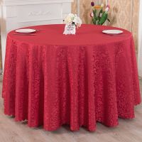 酒店桌布圆桌布布艺长方形会议餐厅和婚庆婚礼圆形台布餐桌布
