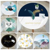 圆桌布pvc家用书桌学生餐桌垫防水防油免洗软玻璃茶几床头柜台布