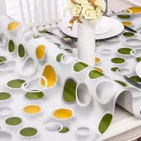 pvc印花不透明桌布防水防烫防油免洗餐桌垫塑料茶几垫软玻璃台布