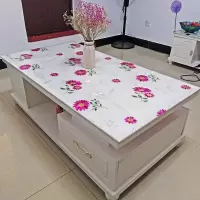 pvc软玻璃桌布防水防烫长方形茶几垫餐桌垫塑料电视柜台布可