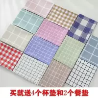 小清新桌布防水防油防烫免洗pvc家用餐桌布茶几布ins长方形