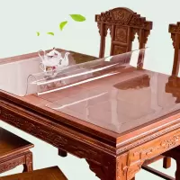 防水桌布软玻璃长方形正桌垫茶几pvc免洗餐桌胶垫透明磨砂厚薄