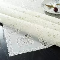pvc桌布防水防油防烫免洗餐桌布长方形塑料田园桌垫茶几台布家用