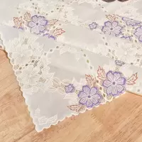 桌布防水防烫免洗蕾丝烫金印花pvc桌布长方形餐桌布茶几垫桌巾布