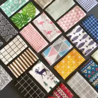餐桌布布艺棉麻小清新茶几网红书桌少女心格子寝室宿舍北欧ins风