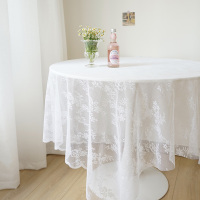 韩国ins蕾丝桌布法式少女房间墙面挂布装饰盖布野餐布摆拍道具