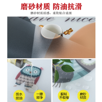 现代简约桌布防水防油印花软玻璃北欧茶几桌布pvc餐桌垫家用无味