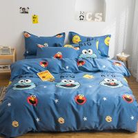 特价磨毛加厚纯棉被套单件 全棉被罩200x230双人220x240秋冬季|大大的梦想-蓝 160X210[加厚磨毛被套]